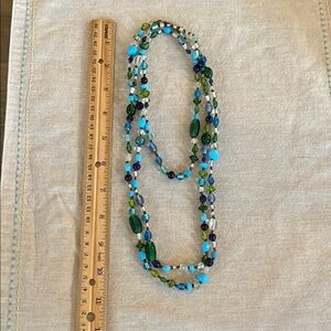Multicolor Glass Beaded Necklace